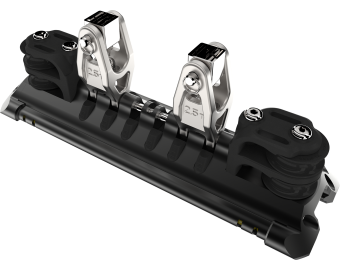 Size 2 TB Long Car, 2 x Size 3 Upstands & 2 Double CL Sheaves