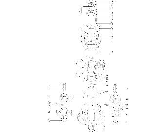 50ST CHROME FEEDER ARM
