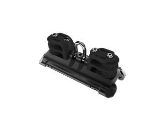NTR TB Mainsheet Car With Shackle & 2 Double Control Line Sheaves