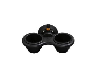 SEASUCKER 2-CUP HOLDER VERTICAL BLACK