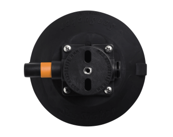 6" SEASUCKER VACUUM MOUNT BLACK