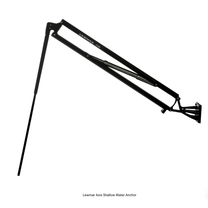 SHALLOW WATER ANCHOR 8' 12V - BLACK