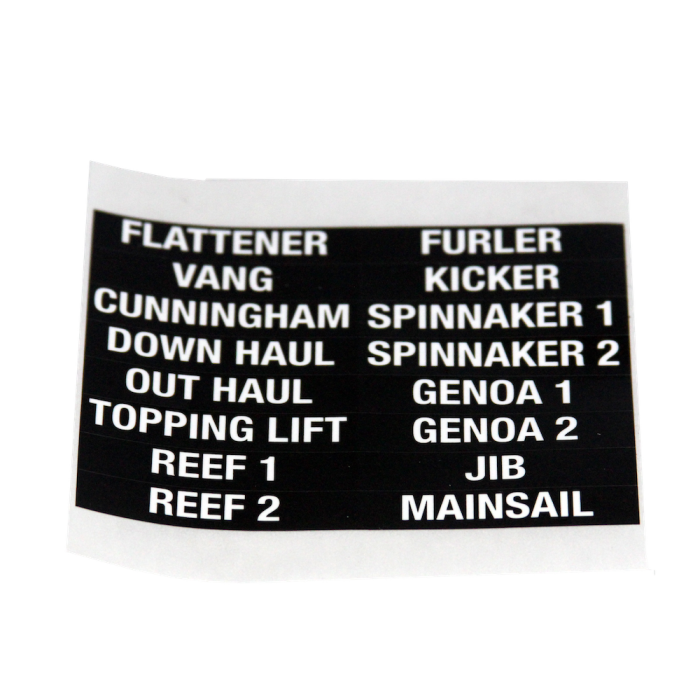 LABEL FUNCTION SHEET CLUTCHES
