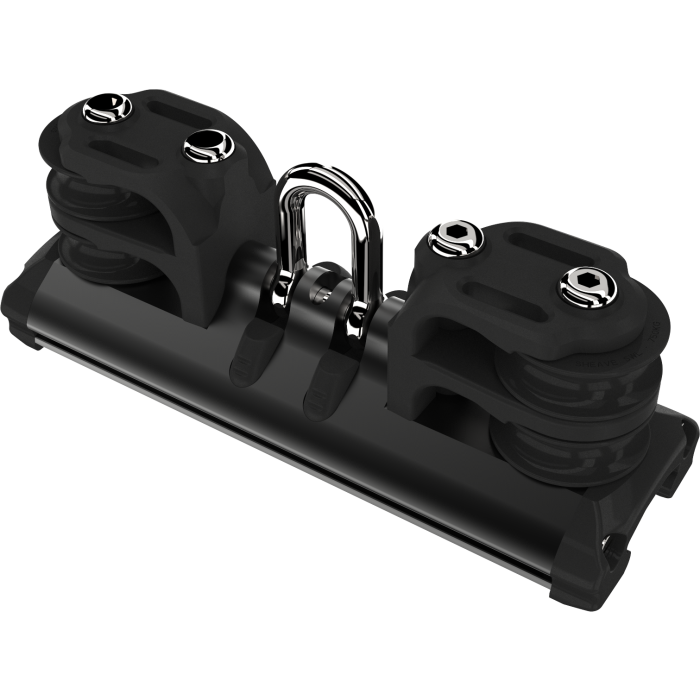 Size 2 SR Car With Shackle, 2 Double CL Sheaves