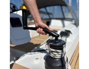 Lewmar One Touch Winch Handle – Seilwindenhebel, Schwarz, 20,3 Cm – Patentiert One-Touch-Lock-Mechanismus, Korrosionsbeständig